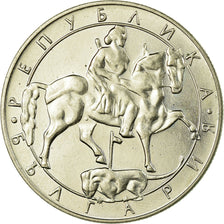 Coin, Bulgaria, 10 Leva, 1992, AU(55-58), Copper-Nickel-Zinc, KM:205