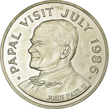 Coin, Saint Lucia, 5 Dollars, 1986, EF(40-45), Copper-nickel, KM:14