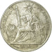 Moeda, COCHINCHINA FRANCESA, 20 Cents, 1879, Paris, AU(50-53), Prata, KM:5