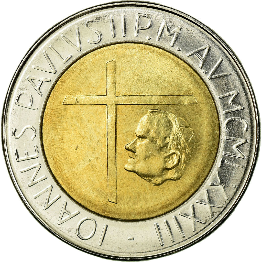 Moneta, CITTÀ DEL VATICANO, John Paul II, 500 Lire, 1983, Roma, SPL-
