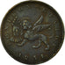 Coin, IONIAN ISLANDS, Lepton, 1851, VF(30-35), Copper, KM:34