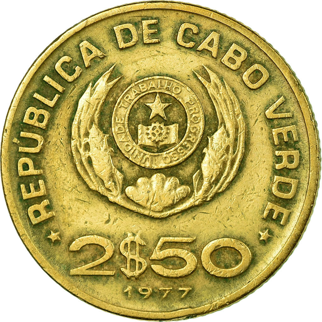 Moneta, Capo Verde, 10 Escudos, 1977, BB, Argento, KM:10