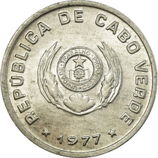 Coin, Cape Verde, 20 Centavos, 1977, AU(55-58), Aluminum, KM:15