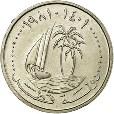Coin, Qatar, Hamad bin Khalifa, 25 Dirhams, 1981/AH1401, Paris, EF(40-45)