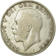 Coin, Great Britain, George V, 1/2 Crown, 1923, VF(20-25), Silver, KM:818.2