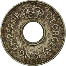 Coin, Fiji, George VI, 1/2 Penny, 1941, VF(30-35), Copper-nickel, KM:14