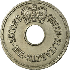 Coin, Fiji, Elizabeth II, Penny, 1968, EF(40-45), Copper-nickel, KM:21