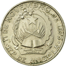 Coin, Angola, 5 Kwanzas, Undated (1977), EF(40-45), Copper-nickel, KM:85