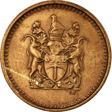 Coin, Rhodesia, Cent, 1977, British Royal Mint, EF(40-45), Bronze, KM:10