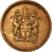 Coin, Rhodesia, Cent, 1977, British Royal Mint, EF(40-45), Bronze, KM:10