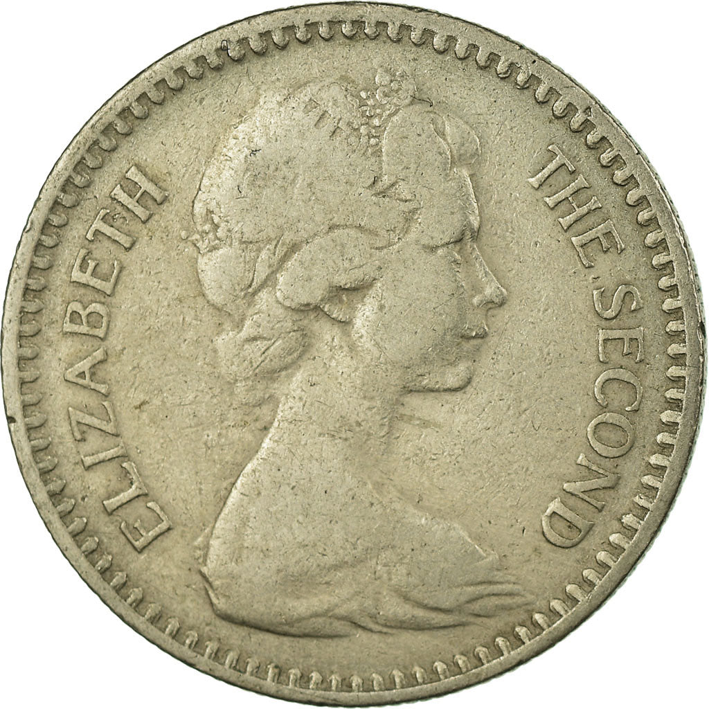 Coin, Rhodesia, Elizabeth II, Shilling = 10 Cents, 1964, British Royal Mint