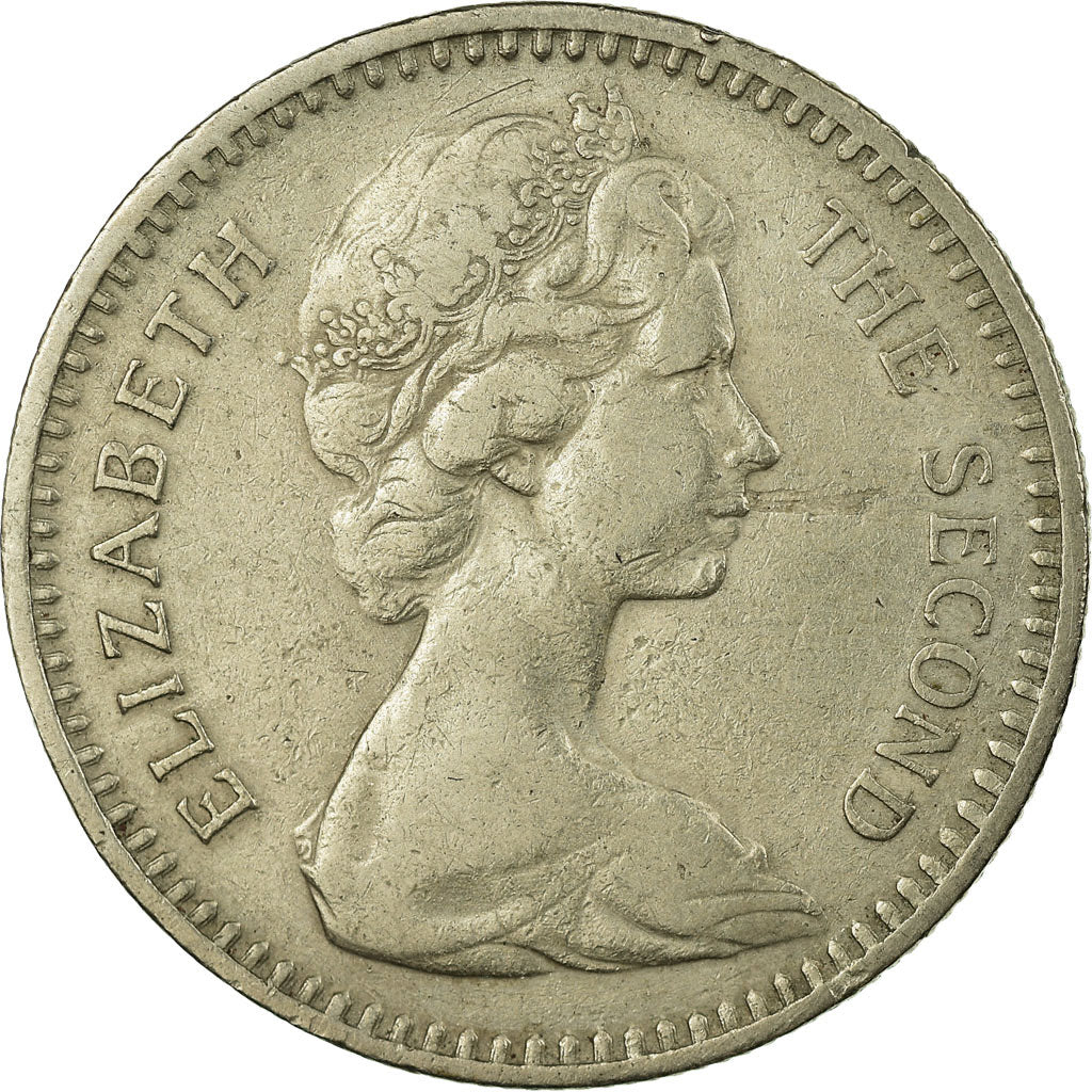 Coin, Rhodesia, Elizabeth II, 2 Shillings = 20 Cents, 1964, British Royal Mint