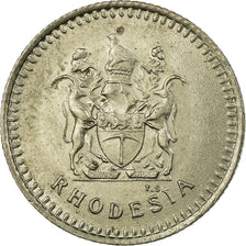 Coin, Rhodesia, 5 Cents, 1976, British Royal Mint, EF(40-45), Copper-nickel