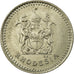 Coin, Rhodesia, 5 Cents, 1976, British Royal Mint, EF(40-45), Copper-nickel