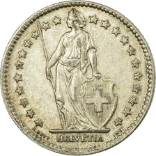 Coin, Switzerland, 2 Francs, 1955, Bern, VF(30-35), Silver, KM:21