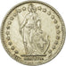Coin, Switzerland, 2 Francs, 1955, Bern, VF(30-35), Silver, KM:21