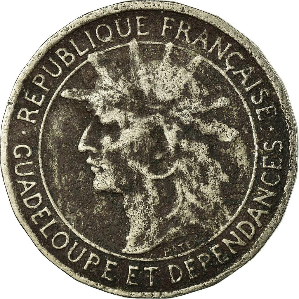 Monnaie, Guadeloupe, Franc, 1903, Paris, TB, Copper-nickel, KM:46