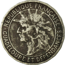 Monnaie, Guadeloupe, Franc, 1903, Paris, TB, Copper-nickel, KM:46