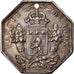 France, Token, Savings Bank, Banque de Lyon, 1835, Barre, VF(30-35), Silver