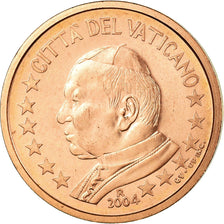Watykan, 2 Euro Cent, 2004, Rome, MS(63), Miedź platerowana stalą