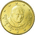 VATICAN CITY, 50 Euro Cent, 2012, AU(55-58), Brass, KM:387