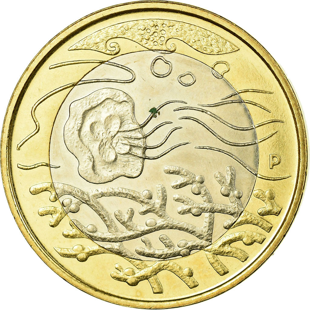 Finland, 5 Euro, 2014, AU(55-58), Bi-Metallic