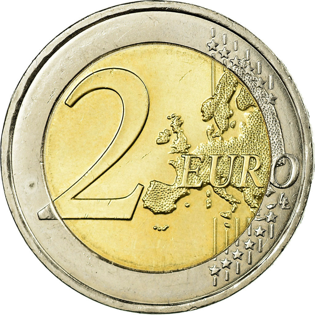 Frankreich, 2 Euro, Abbé Pierre, 2012, VZ, Bi-Metallic, KM:1894