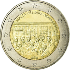 Malta, 2 Euro, Majority representation, 2012, SPL, Bi-metallico, KM:145