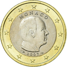 Monaco, Euro, 2007, AU(55-58), Bi-Metallic, KM:194