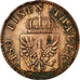 Coin, German States, PRUSSIA, Wilhelm I, 2 Pfennig, 1867, Berlin, EF(40-45)
