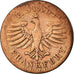 Coin, German States, FRANKFURT AM MAIN, Heller, 1847, VF(20-25), Copper, KM:327