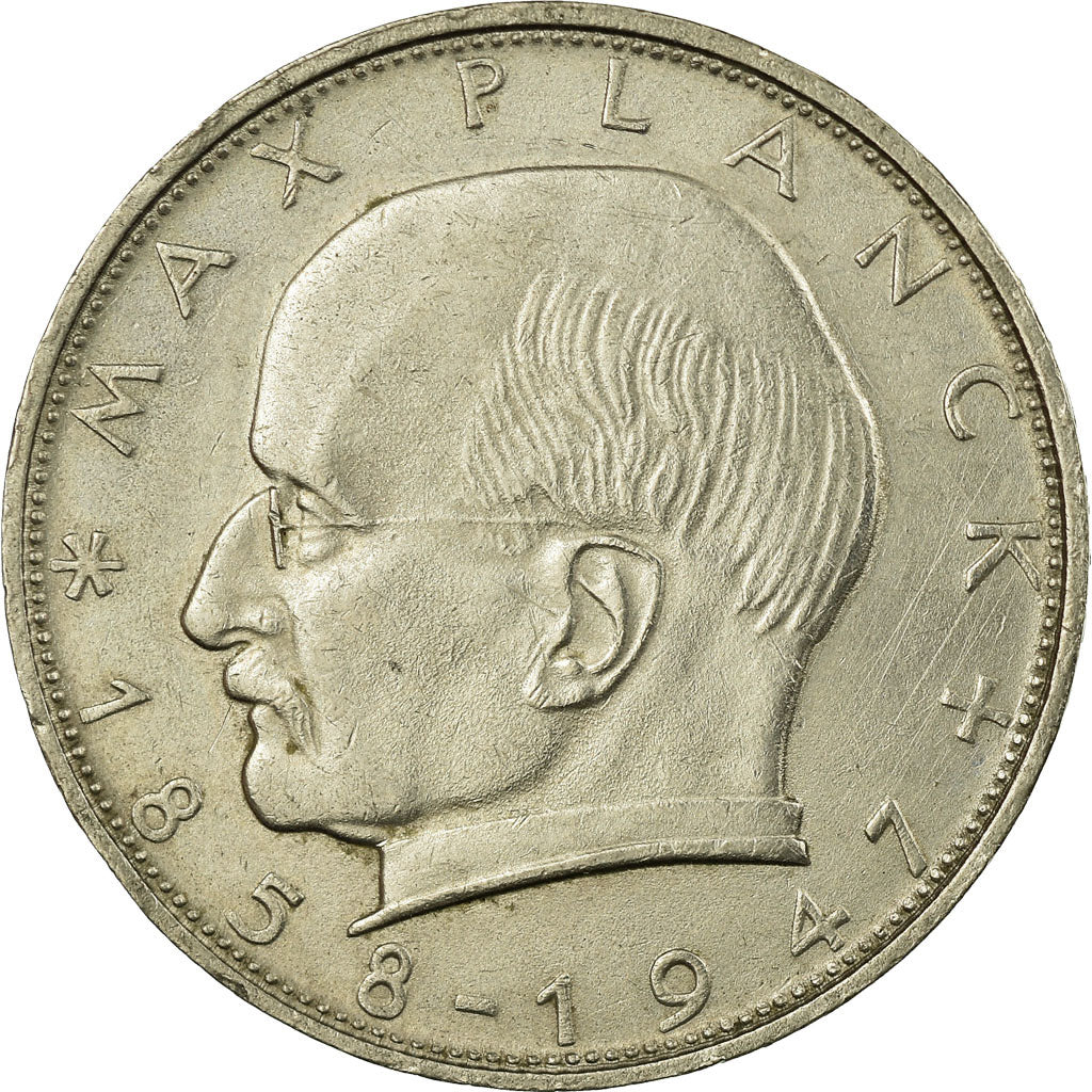 Coin, GERMANY - FEDERAL REPUBLIC, 2 Mark, 1970, Stuttgart, EF(40-45)