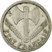 Moeda, França, Bazor, 2 Francs, 1943, Beaumont - Le Roger, VF(30-35)