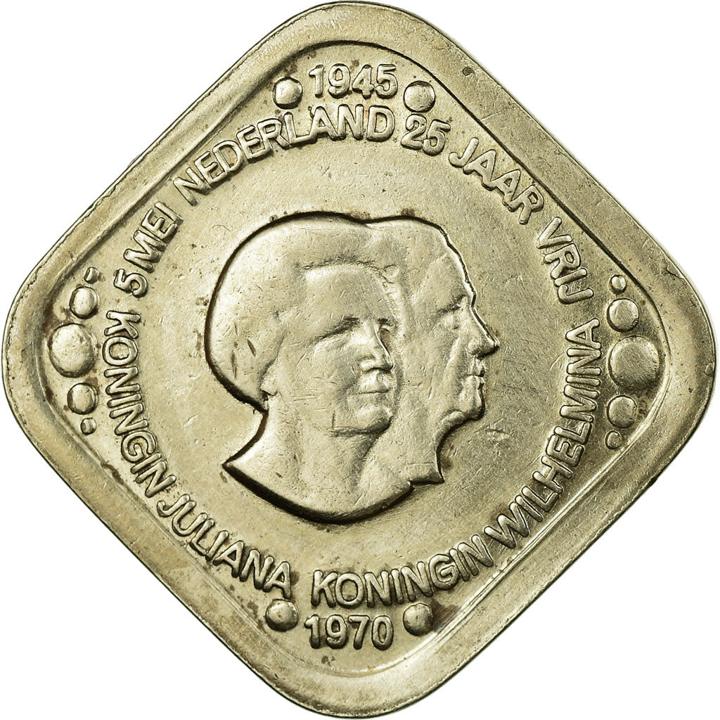 Münze, Niederlande, Beatrix, 5 Cents, 1970, SS, Copper-Nickel-Zinc, KM:8