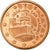 San Marino, 5 Euro Cent, 2006, EF(40-45), Aço Cromado a Cobre, KM:442