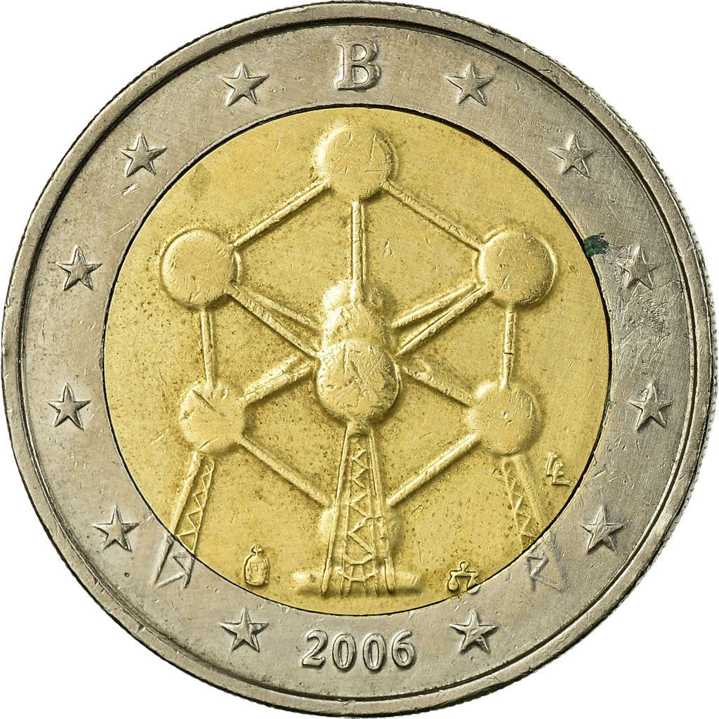 Belgique, 2 Euro, 2006, TTB, Bi-Metallic, KM:241