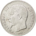 FRANCE, Napoléon III, Franc, 1856, Lyon, KM #779.3, EF(40-45), Silver, Gadoury #