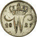 Coin, Netherlands, William I, 10 Cents, 1827, Utrecht, VF(30-35), Silver, KM:53