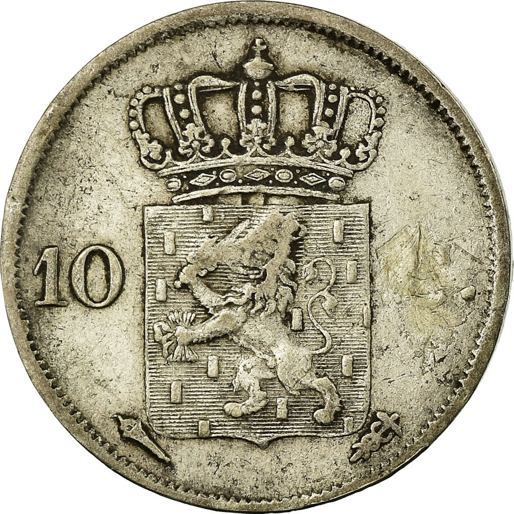 Coin, Netherlands, William I, 10 Cents, 1827, Utrecht, VF(30-35), Silver, KM:53