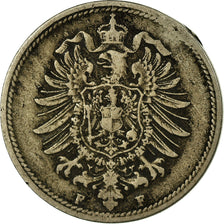 Coin, GERMANY - EMPIRE, Wilhelm I, 10 Pfennig, 1876, Stuttgart, VF(20-25)