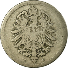 Coin, GERMANY - EMPIRE, Wilhelm I, 5 Pfennig, 1875, Frankfurt, F(12-15)
