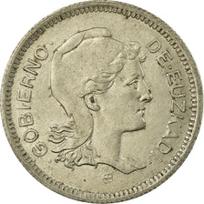 Moneta, GUERRA CIVILE SPAGNOLA, EUZKADI, Peseta, 1937, Brussels, BB, Nichel