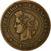 Monnaie, France, Cérès, 5 Centimes, 1898, Paris, TB+, Bronze, Gadoury:157a