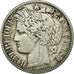Moneda, Francia, Cérès, 2 Francs, 1881, Paris, MBC, Plata, KM:817.1