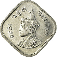 Moneta, Bhutan, 5 Chetrums, 1975, SPL-, Alluminio, KM:37