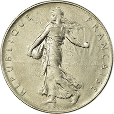 Coin, France, Semeuse, Franc, 1982, Paris, EF(40-45), Nickel, KM:925.1