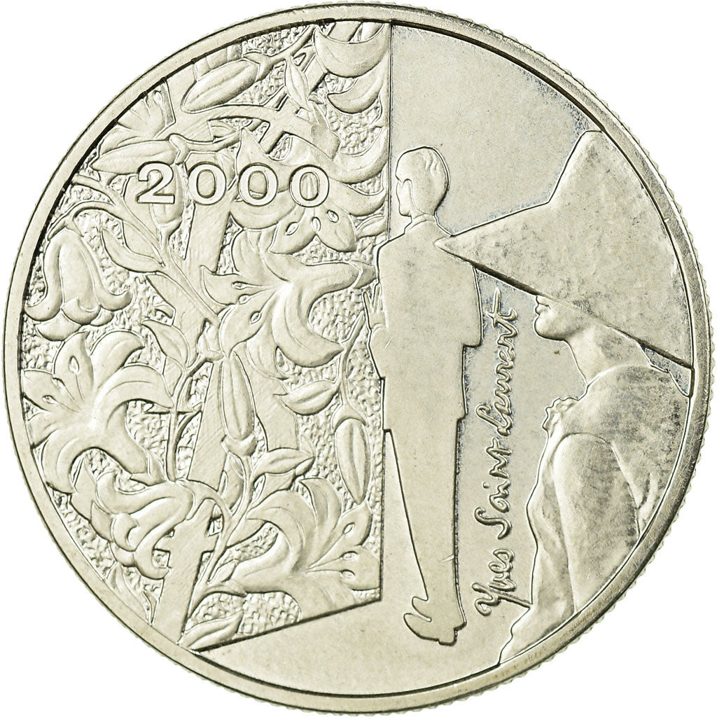 Moneda, Francia, 5 Francs, 2000, Paris, EBC, Plata, KM:1215, Gadoury:C 249