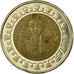 Coin, Egypt, Pound, 2007/AH1428, Cairo, AU(55-58), Bi-Metallic, KM:940a