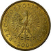 Coin, Poland, 2 Grosze, 2008, Warsaw, VF(30-35), Brass, KM:277