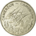 Coin, Cameroon, 100 Francs, 1975, Paris, EF(40-45), Nickel, KM:17